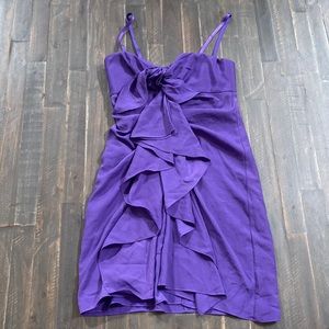 BCBG Max Azria 'Gina' Purple Cocktail Dress Size 4